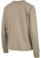 Iowa Hawkeyes Womens Tan Sutton Crew Sweatshirt
