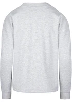 Indiana Hoosiers Womens Grey Sutton Crew Sweatshirt