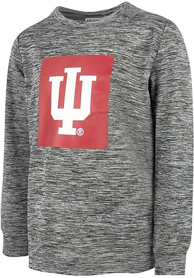 Indiana Hoosiers Toddler Grey Jaxon Long Sleeve T-Shirt