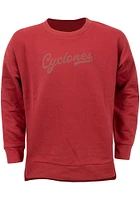 Iowa State Cyclones Girls Cardinal Naomi Long Sleeve Sweatshirt