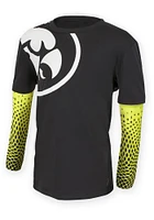 Iowa Hawkeyes Youth Black Dakota Long Sleeve T-Shirt