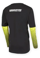 Iowa Hawkeyes Youth Black Dakota Long Sleeve T-Shirt