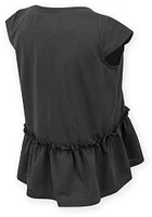 Iowa Hawkeyes Girls Black Matil Short Sleeve Fashion T-Shirt