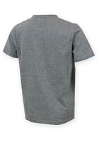 Drake Bulldogs Youth Grey Huron Short Sleeve T-Shirt