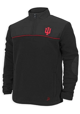 Indiana Hoosiers Youth Cardinal Dekalb Long Sleeve Quarter Zip Shirt