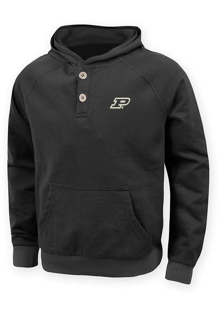 Purdue Boilermakers Youth Black Pur Gast Long Sleeve Hoodie