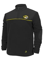 Missouri Tigers Youth Black Deka Long Sleeve Quarter Zip Shirt