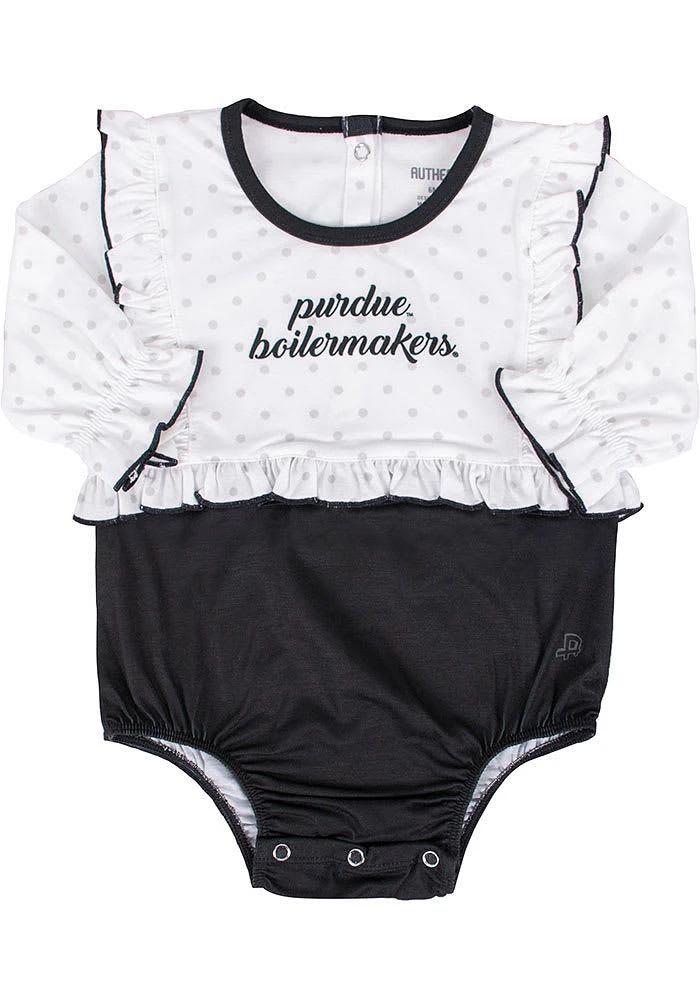 Purdue Boilermakers Baby Blue Rene LS Tops One Piece