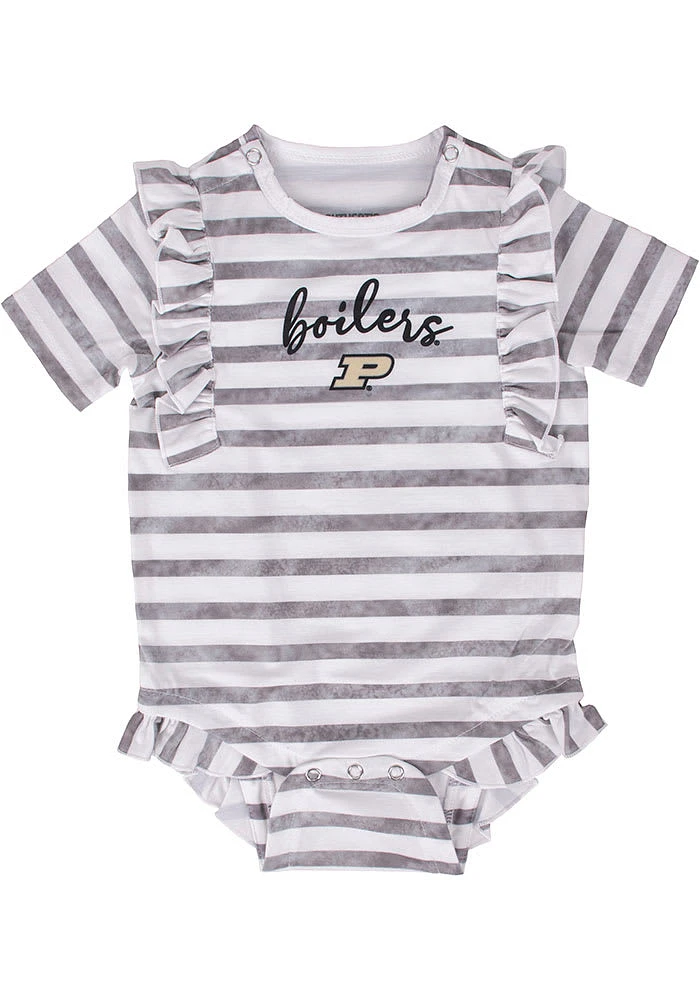 Purdue Boilermakers Baby Blue Hali Short Sleeve One Piece