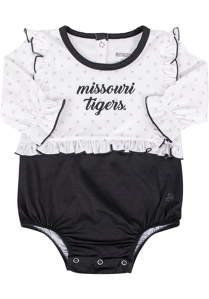 Missouri Tigers Baby Blue Rene LS Tops One Piece