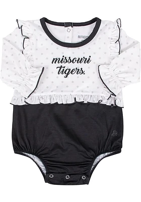 Missouri Tigers Baby Blue Rene LS Tops One Piece