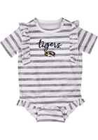 Missouri Tigers Baby Blue Hali Short Sleeve One Piece