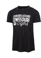 Missouri Tigers Toddler Girls Blue Reta Short Sleeve T-Shirt