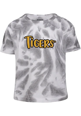 Missouri Tigers Girls White Irma Short Sleeve Tee