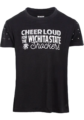 Wichita State Shockers Toddler Girls Blue Reta Short Sleeve T-Shirt