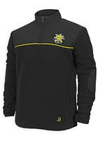 Wichita State Shockers Youth Black Deka Long Sleeve Quarter Zip Shirt