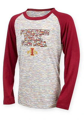 Iowa State Cyclones Youth Cardinal Ada Long Sleeve T-Shirt