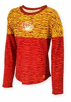 Iowa State Cyclones Toddler Girls Cardinal Maddison Long Sleeve T Shirt