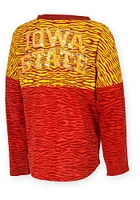 Iowa State Cyclones Toddler Girls Cardinal Maddison Long Sleeve T Shirt