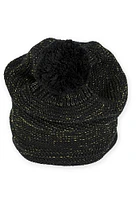 Northern Iowa Panthers Black Maddie Slouch Womens Knit Hat