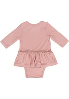 Iowa State Cyclones Baby Pink Jocelyre LS Tops One Piece