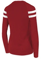 Iowa State Cyclones Womens Crimson Kenna LS Tee