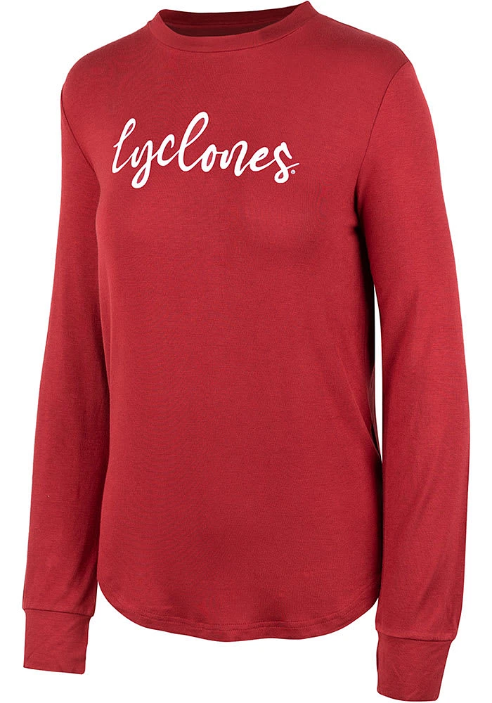 Iowa State Cyclones Womens Crimson Oakley LS Tee