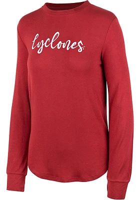 Iowa State Cyclones Womens Crimson Oakley LS Tee