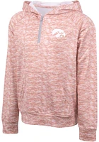 Iowa State Cyclones Girls Pink Susan LS Tops Qtr Zip