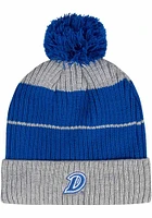 Drake Bulldogs Blue Owens Mens Knit Hat