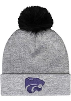 K-State Wildcats Grey Ocean Youth Knit Hat