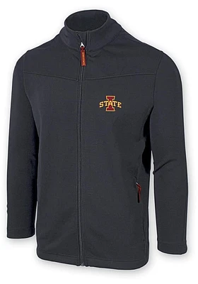 Iowa State Cyclones Mens Black BOWMAN Medium Weight Jacket