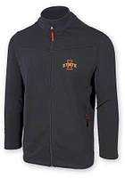 Iowa State Cyclones Mens Black BOWMAN Medium Weight Jacket