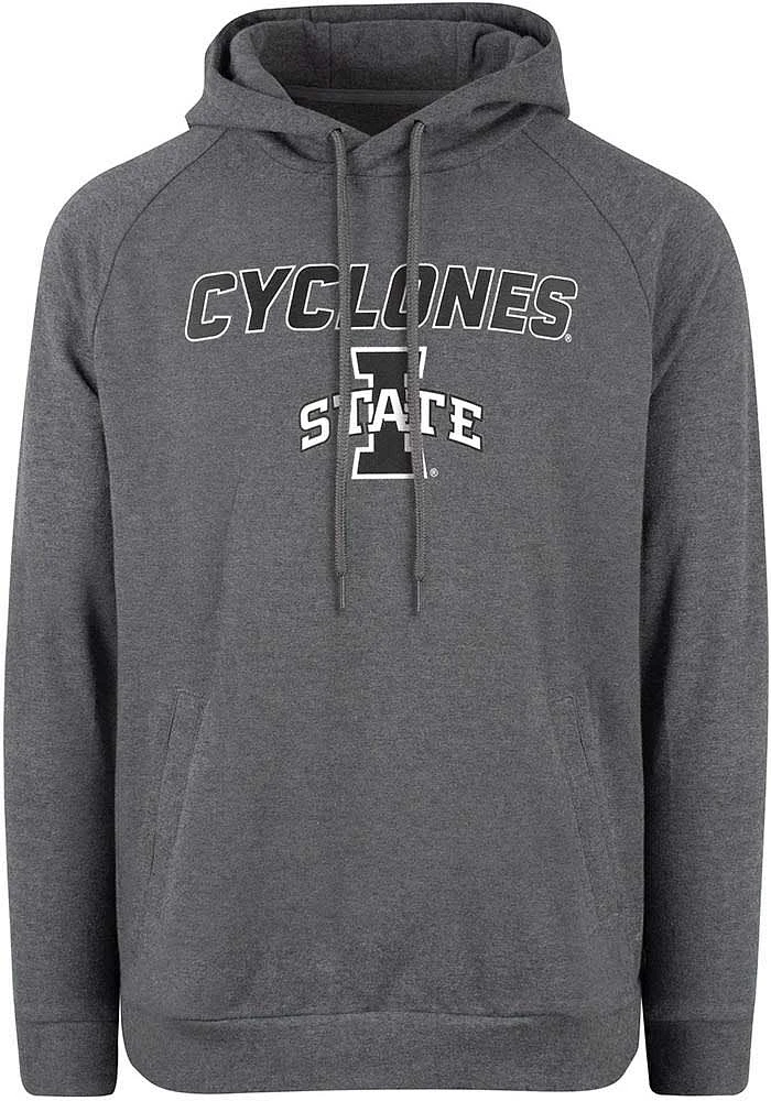 Iowa State Cyclones Mens Grey SANFORD Long Sleeve Hoodie