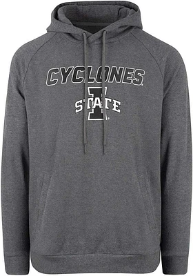 Iowa State Cyclones Mens Grey SANFORD Long Sleeve Hoodie