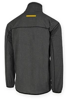 Iowa Hawkeyes Mens Grey BRETT Long Sleeve Qtr Zip Pullover