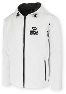 Iowa Hawkeyes Mens White STEVEN Light Weight Jacket
