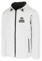 Iowa Hawkeyes Mens White STEVEN Light Weight Jacket