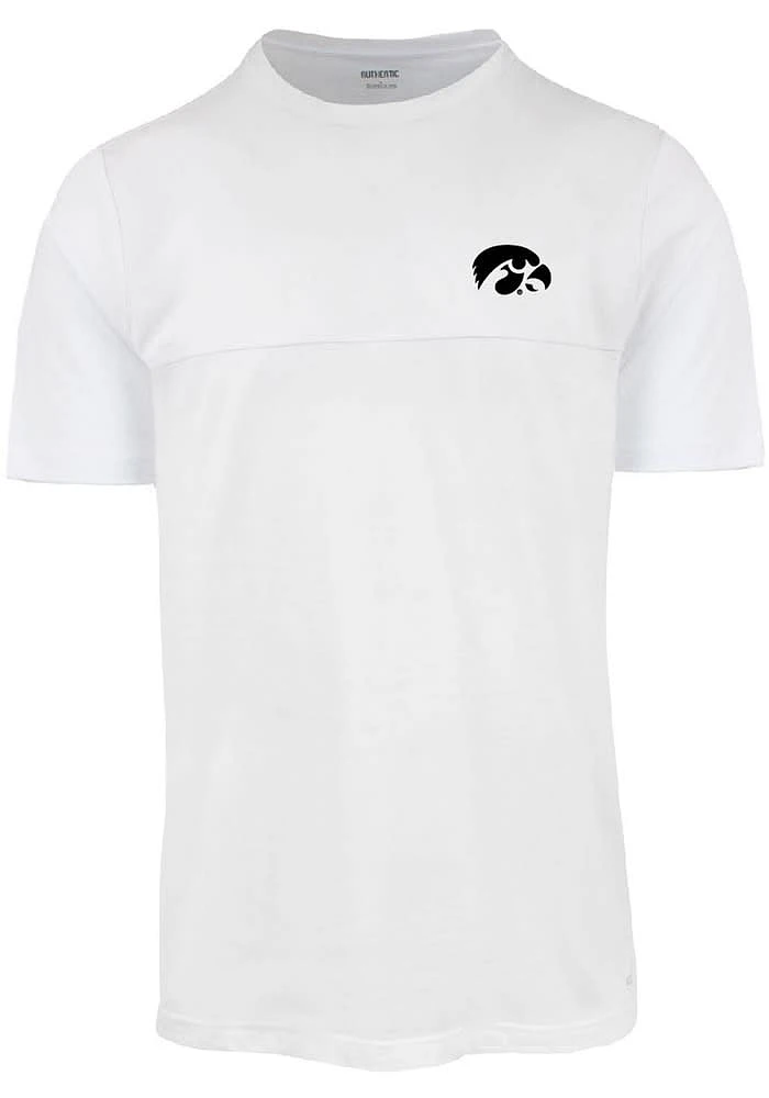 Iowa Hawkeyes White Hill Short Sleeve T Shirt