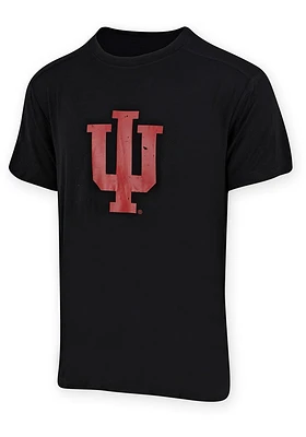 Indiana Hoosiers Black Clinton Short Sleeve T Shirt