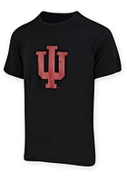 Indiana Hoosiers Black Clinton Short Sleeve T Shirt