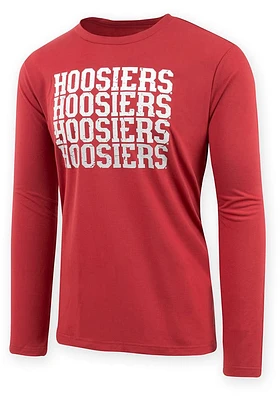 Indiana Hoosiers Crimson Felix Long Sleeve T Shirt