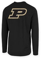 Purdue Boilermakers Black Felix Long Sleeve T Shirt