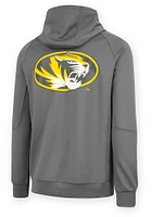 Missouri Tigers Mens Grey Ace Long Sleeve Hoodie
