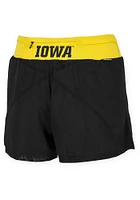 Iowa Hawkeyes Womens Black Bailey Shorts