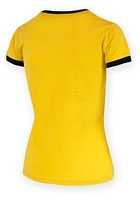 Iowa Hawkeyes Womens Gold Arbor Short Sleeve T-Shirt