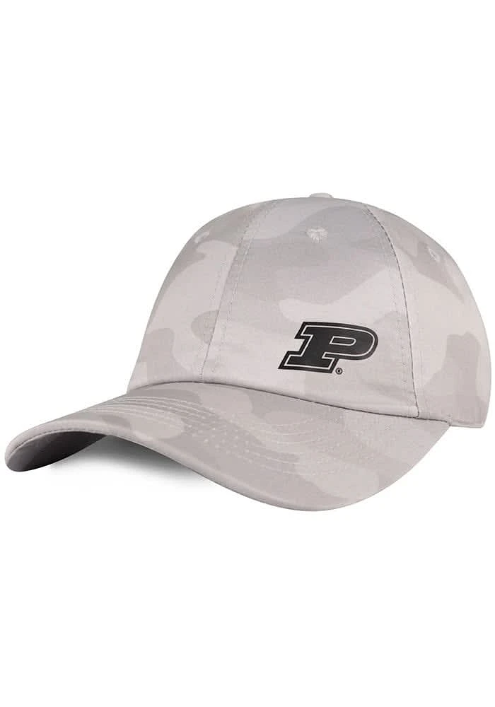 Purdue Boilermakers Grey Lena Camo Womens Adjustable Hat