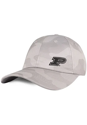 Purdue Boilermakers Grey Lena Camo Womens Adjustable Hat
