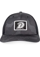 Drake Bulldogs Black Miles Camo Trucker Youth Adjustable Hat