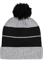 Purdue Boilermakers Grey Owens Cuff Pom Mens Knit Hat